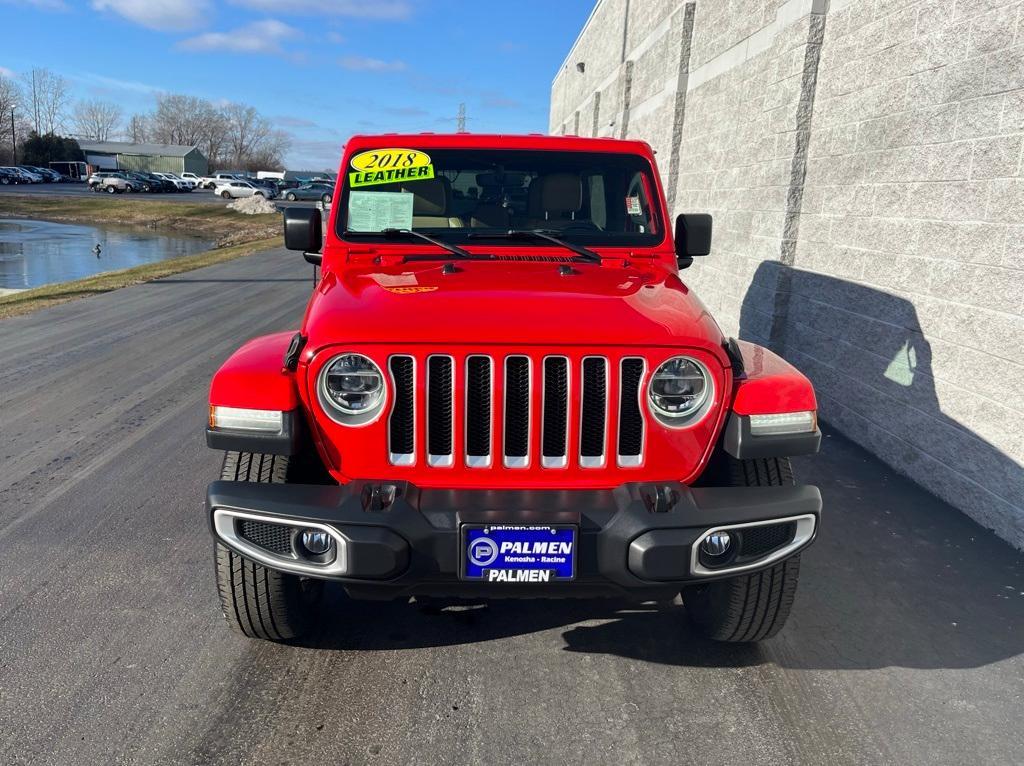 used 2018 Jeep Wrangler Unlimited car, priced at $22,777