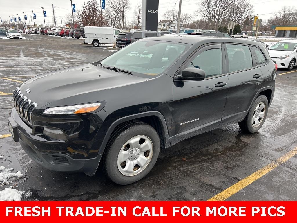 used 2014 Jeep Cherokee car, priced at $10,998