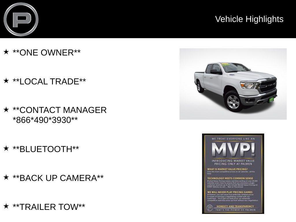 used 2021 Ram 1500 car, priced at $21,000