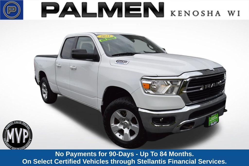used 2021 Ram 1500 car, priced at $21,000