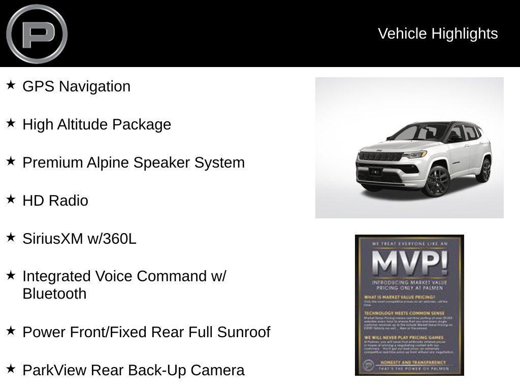 new 2025 Jeep Compass car, priced at $32,267