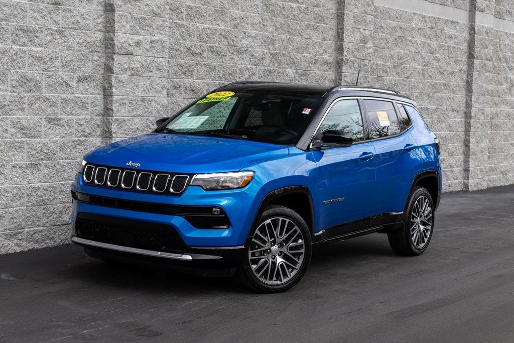 used 2022 Jeep Compass car, priced at $24,767