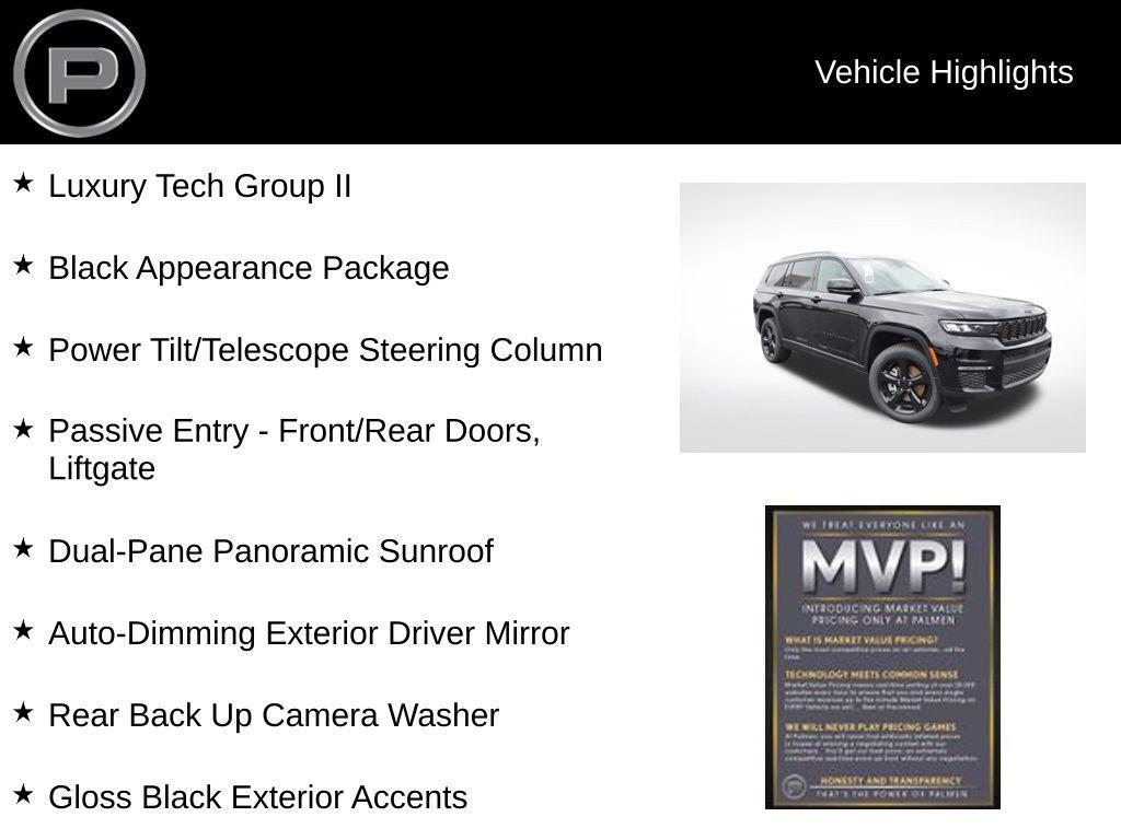 new 2025 Jeep Grand Cherokee L car, priced at $57,260