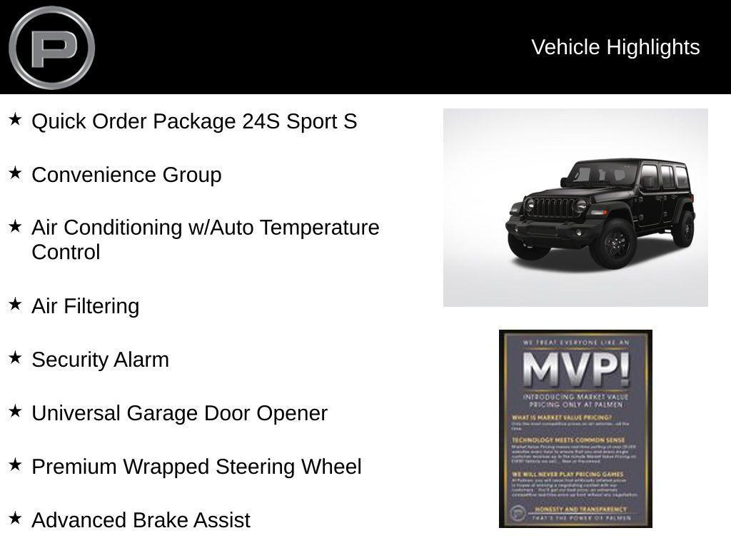 new 2025 Jeep Wrangler car, priced at $51,345