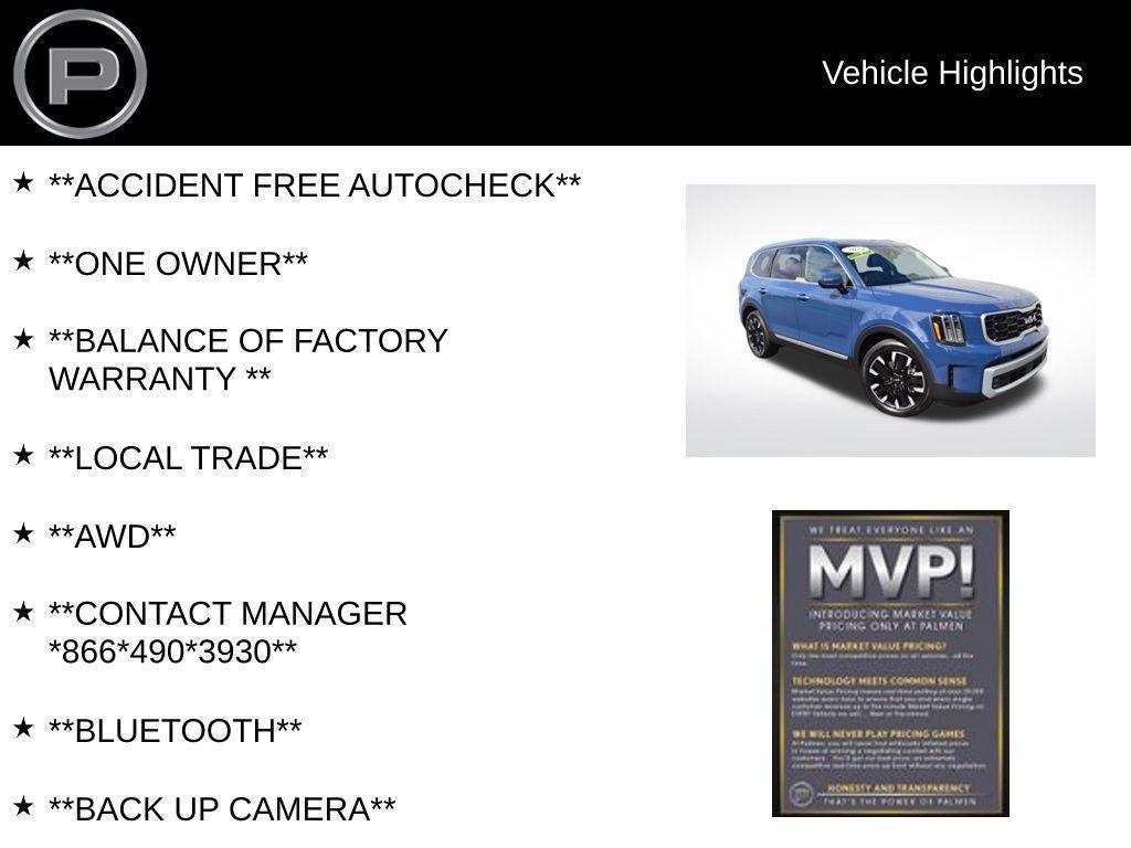 used 2024 Kia Telluride car, priced at $43,995