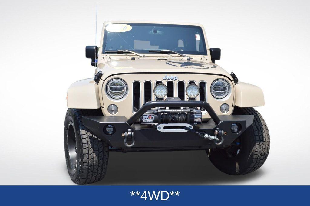 used 2016 Jeep Wrangler Unlimited car, priced at $21,700