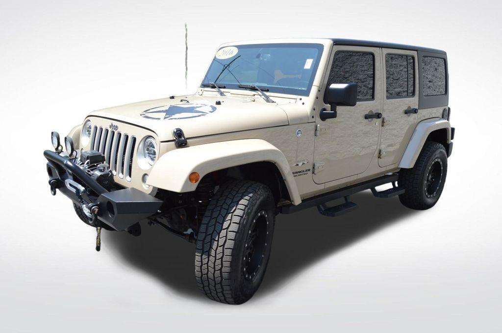 used 2016 Jeep Wrangler Unlimited car, priced at $21,700