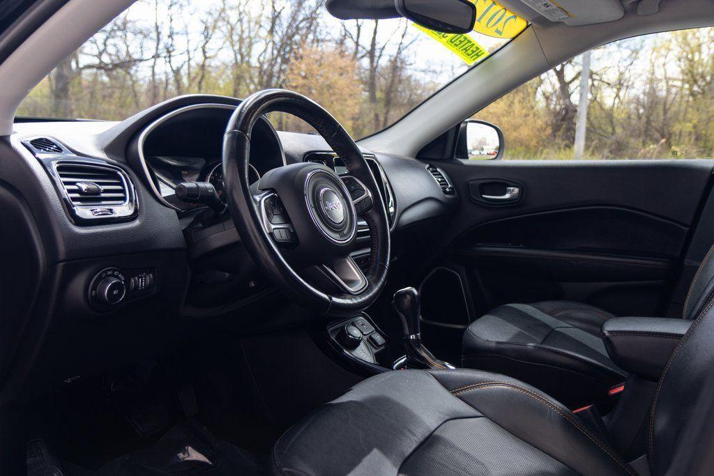 used 2017 Jeep Compass car, priced at $15,000