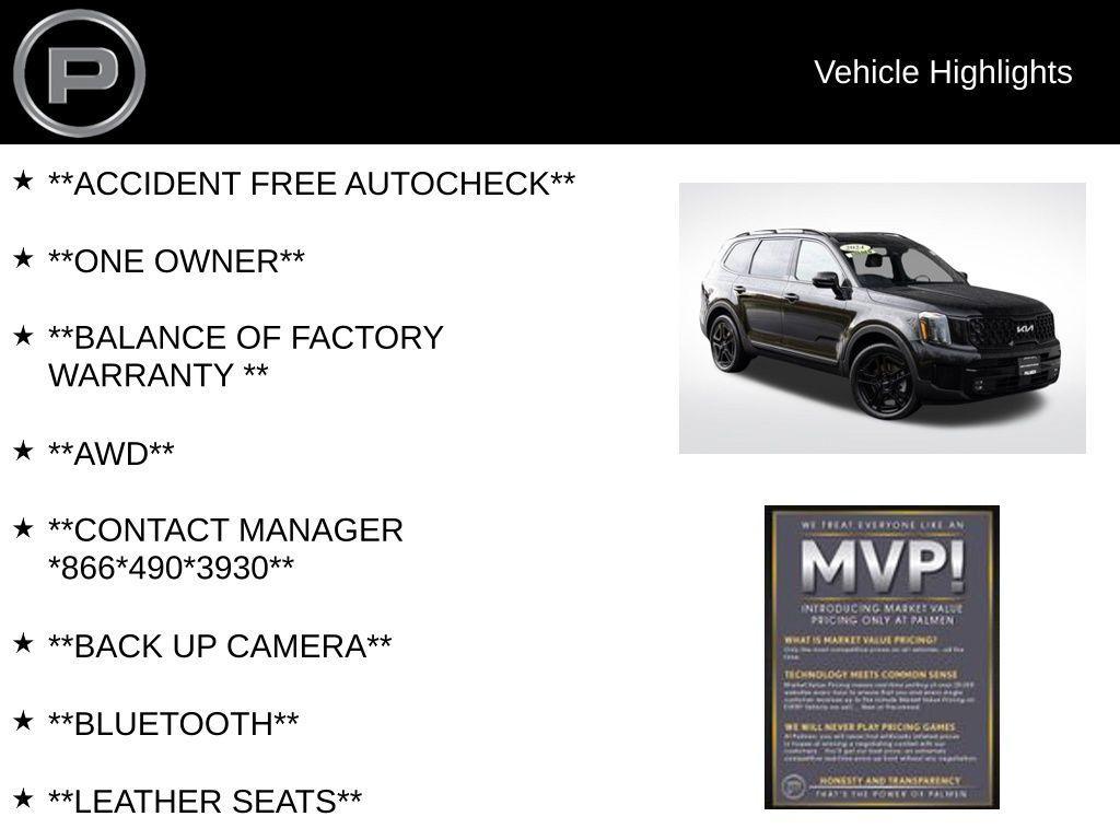 used 2024 Kia Telluride car, priced at $45,000