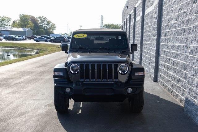 used 2021 Jeep Wrangler car, priced at $26,611