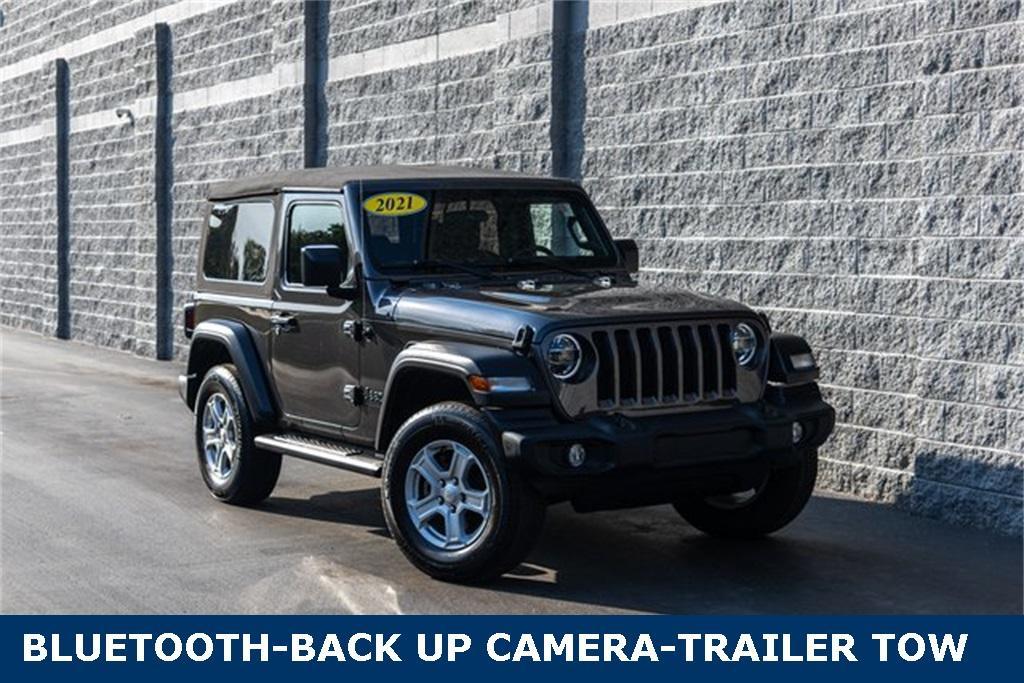 used 2021 Jeep Wrangler car, priced at $26,611