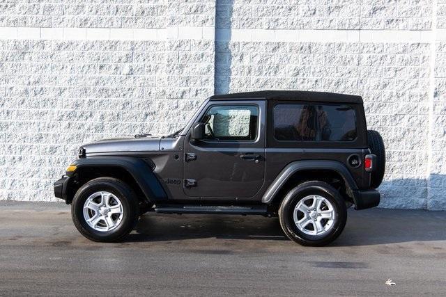 used 2021 Jeep Wrangler car, priced at $26,611