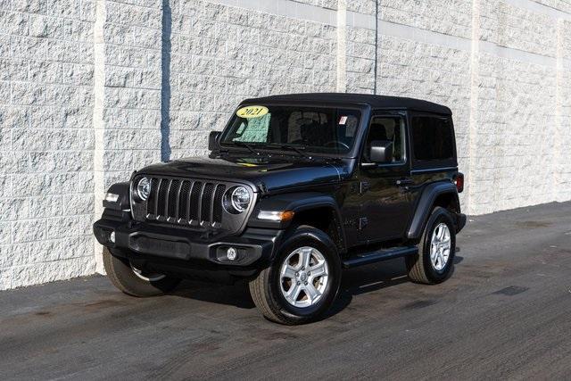 used 2021 Jeep Wrangler car, priced at $26,611