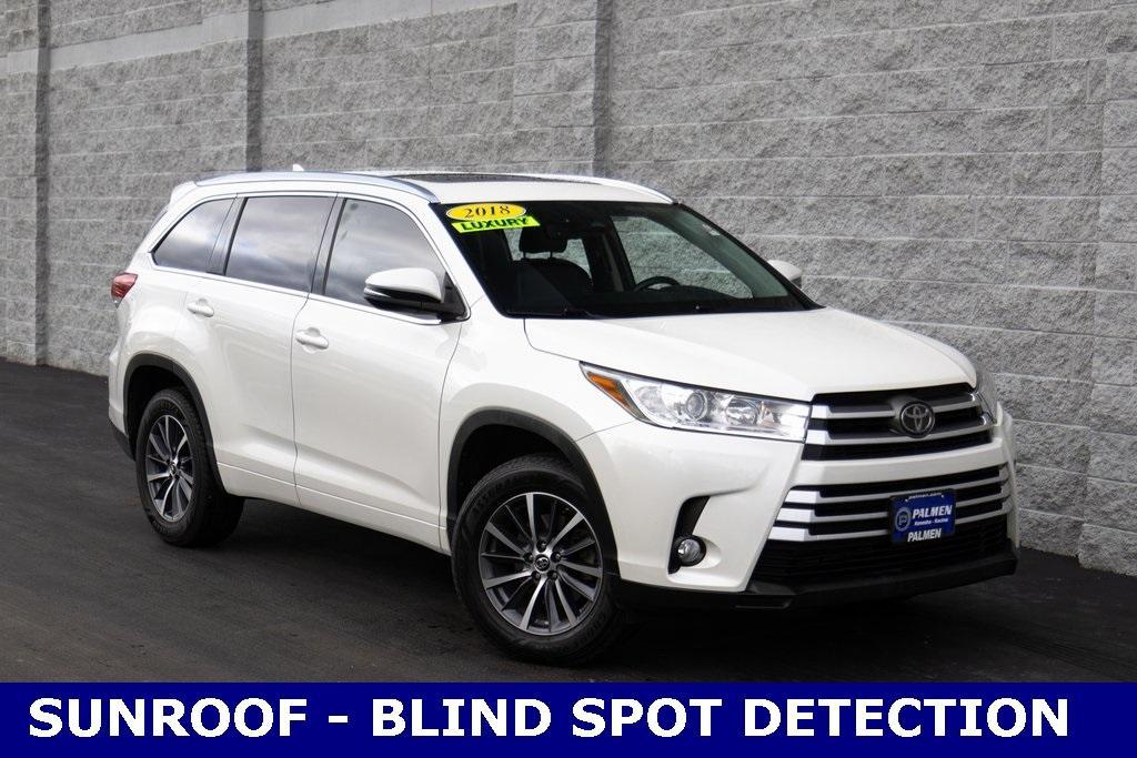 used 2018 Toyota Highlander car, priced at $22,449