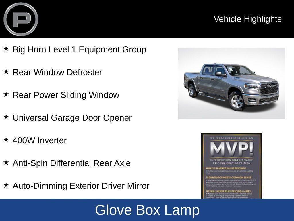 new 2025 Ram 1500 car, priced at $54,325