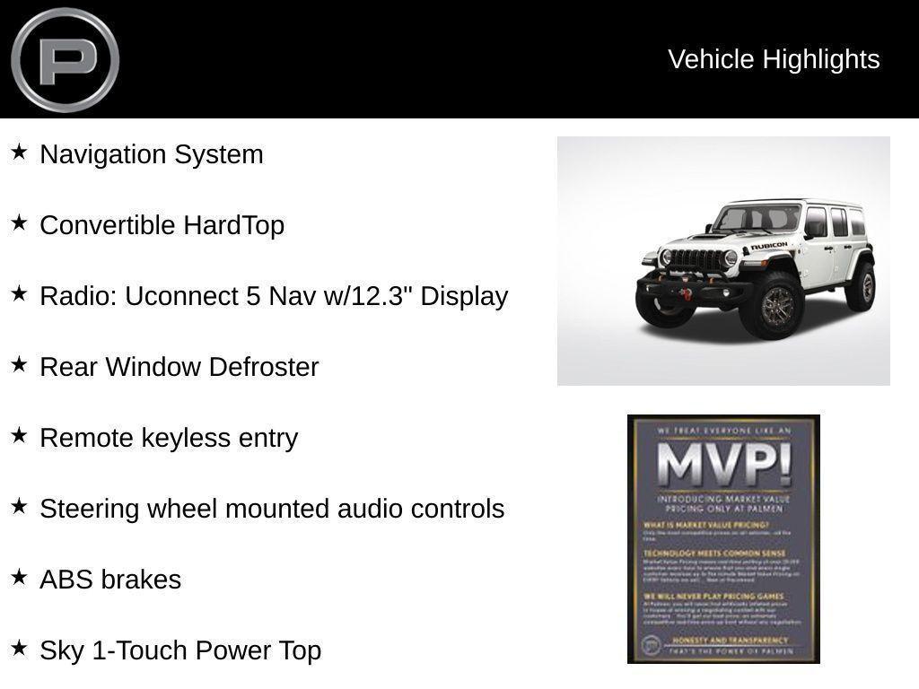 new 2025 Jeep Wrangler car, priced at $104,279