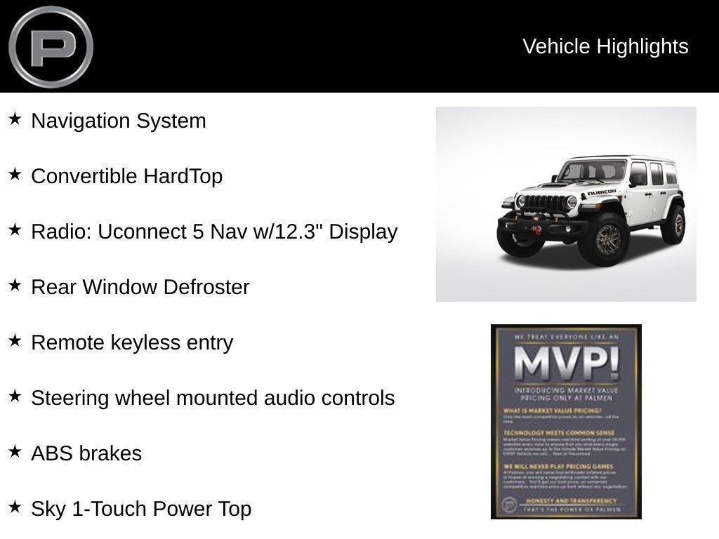 new 2025 Jeep Wrangler car, priced at $104,279