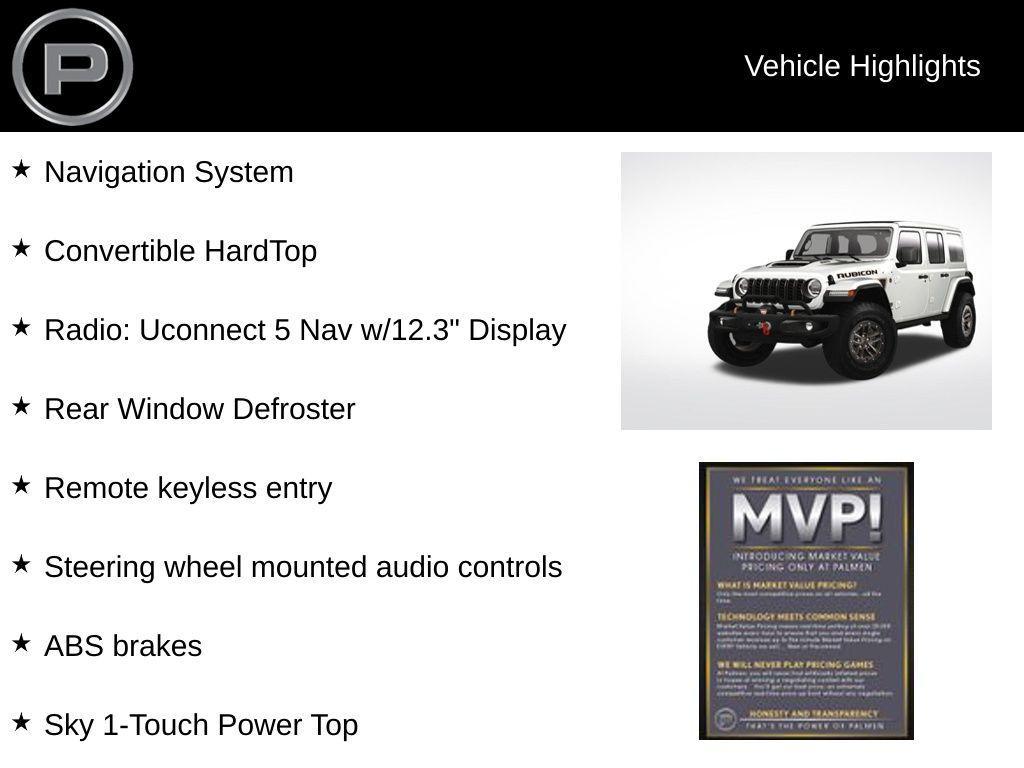 new 2025 Jeep Wrangler car, priced at $104,279