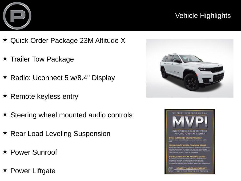 new 2025 Jeep Grand Cherokee L car, priced at $45,682