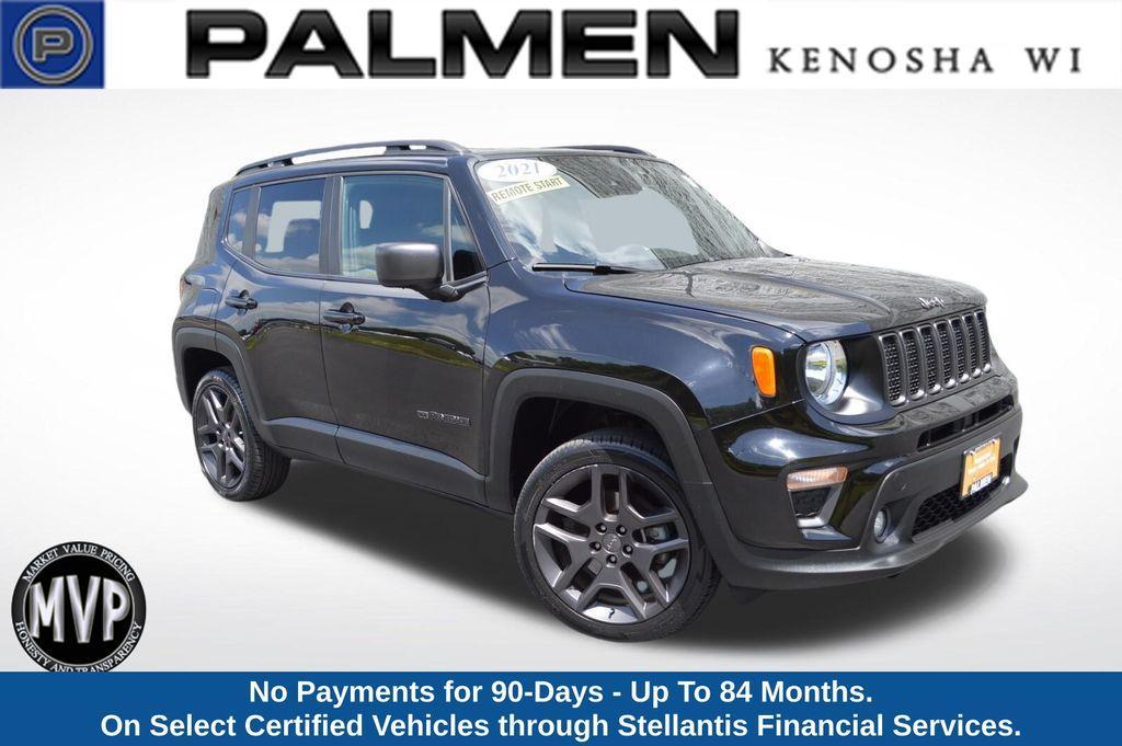 used 2021 Jeep Renegade car, priced at $19,000