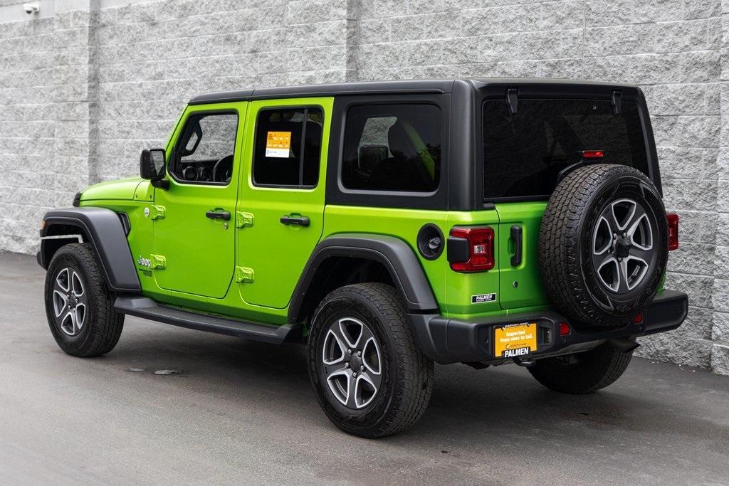 used 2020 Jeep Wrangler Unlimited car, priced at $26,998