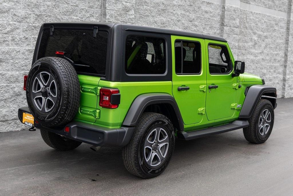 used 2020 Jeep Wrangler Unlimited car, priced at $26,998