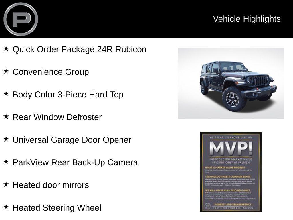 new 2025 Jeep Wrangler car, priced at $61,195