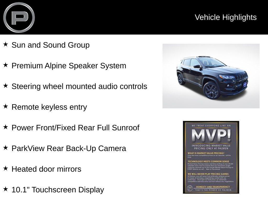 new 2025 Jeep Compass car, priced at $35,401