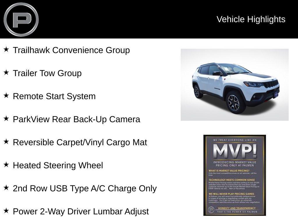 new 2025 Jeep Compass car, priced at $36,040
