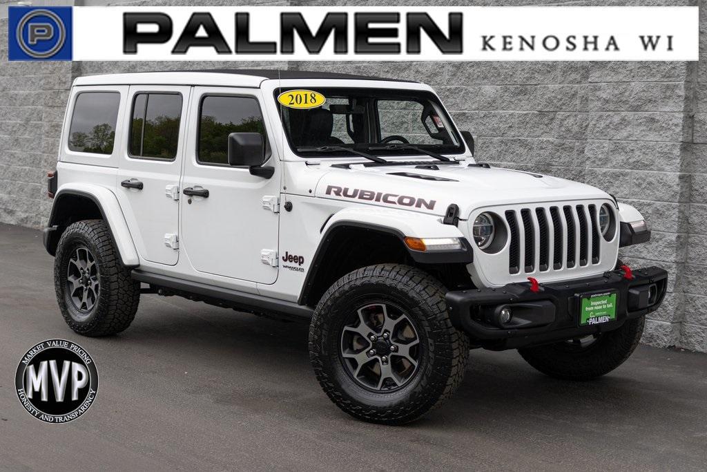 used 2018 Jeep Wrangler Unlimited car, priced at $25,997