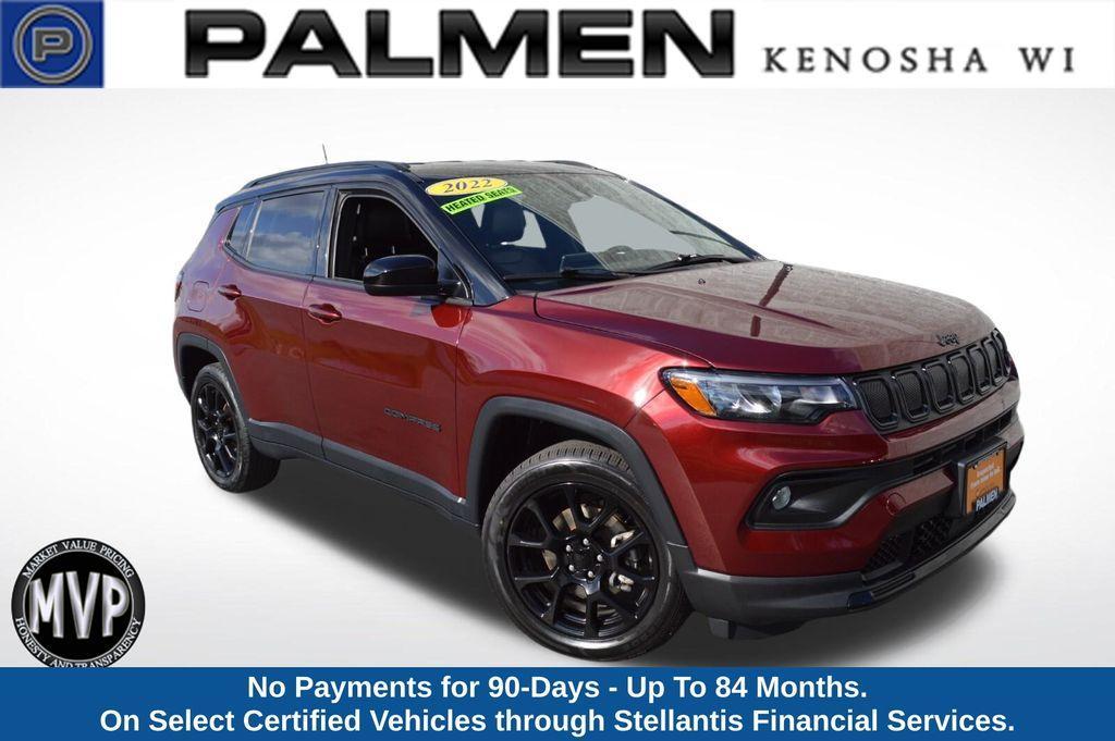 used 2022 Jeep Compass car, priced at $22,000