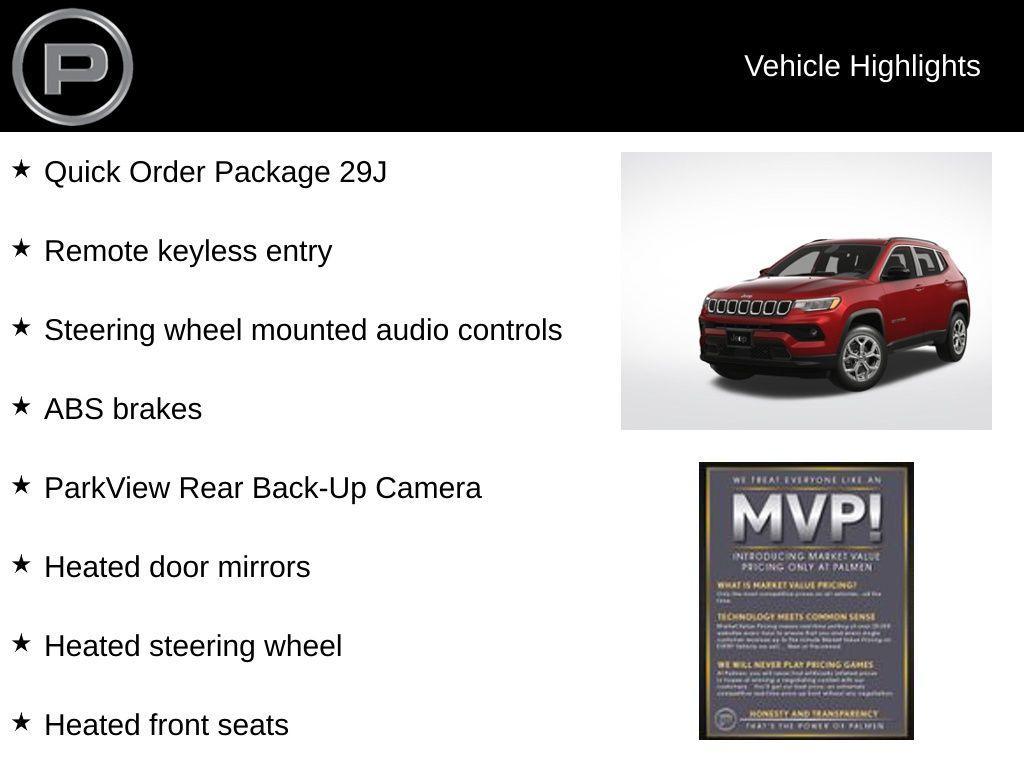 new 2025 Jeep Compass car, priced at $29,849