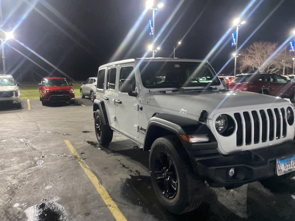 used 2020 Jeep Wrangler Unlimited car, priced at $29,898