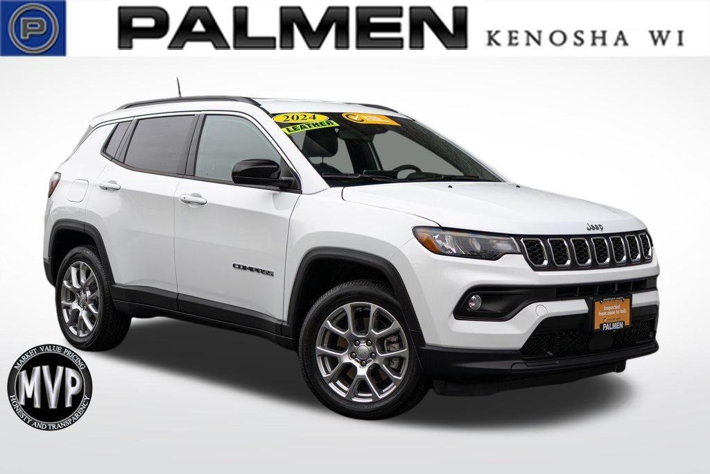 used 2024 Jeep Compass car, priced at $27,800