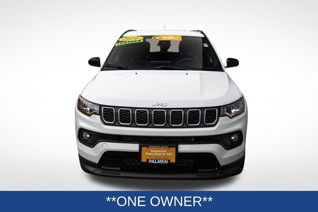 used 2024 Jeep Compass car, priced at $25,400