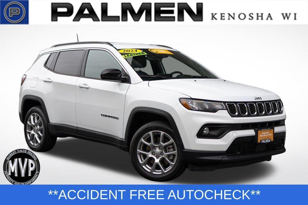 used 2024 Jeep Compass car, priced at $27,300