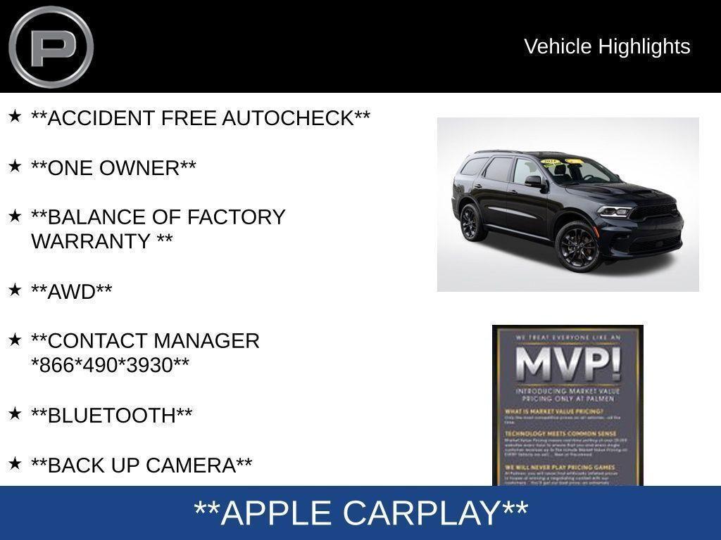 used 2024 Dodge Durango car, priced at $38,500