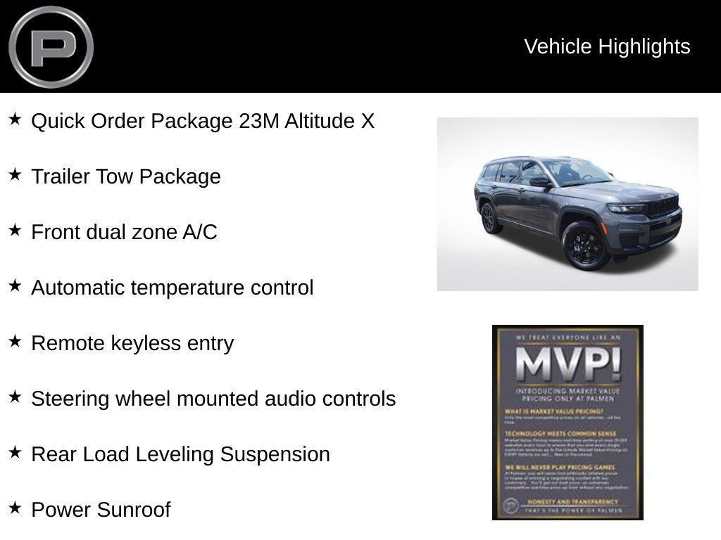 new 2025 Jeep Grand Cherokee L car, priced at $46,544