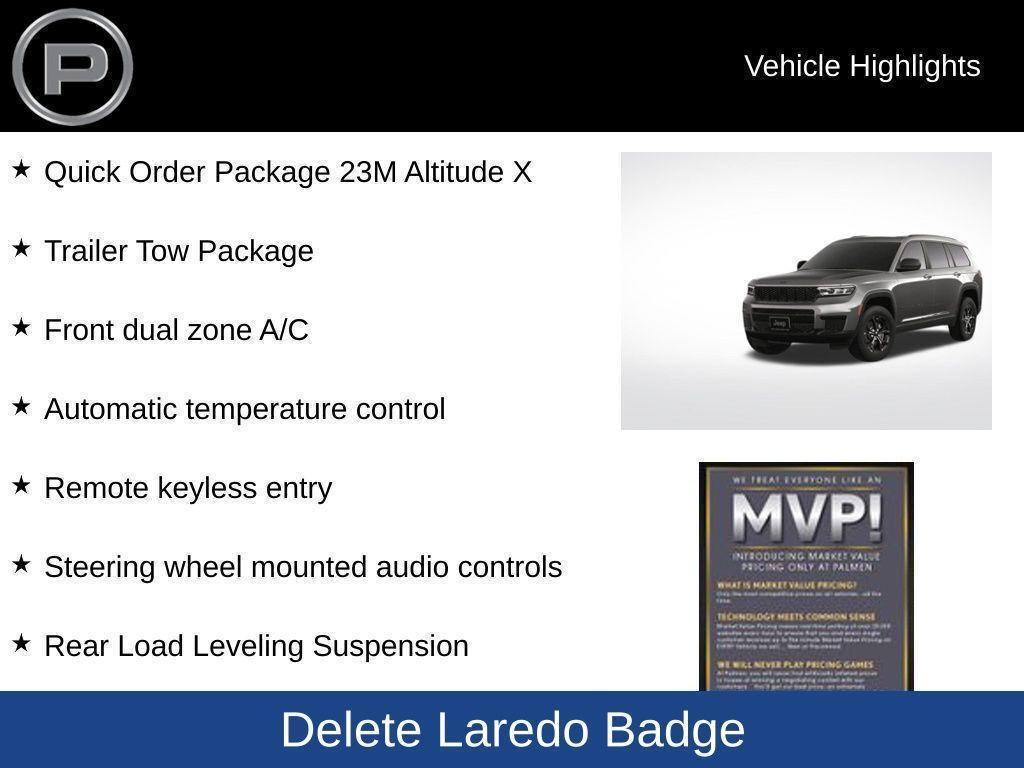 new 2025 Jeep Grand Cherokee L car, priced at $46,544