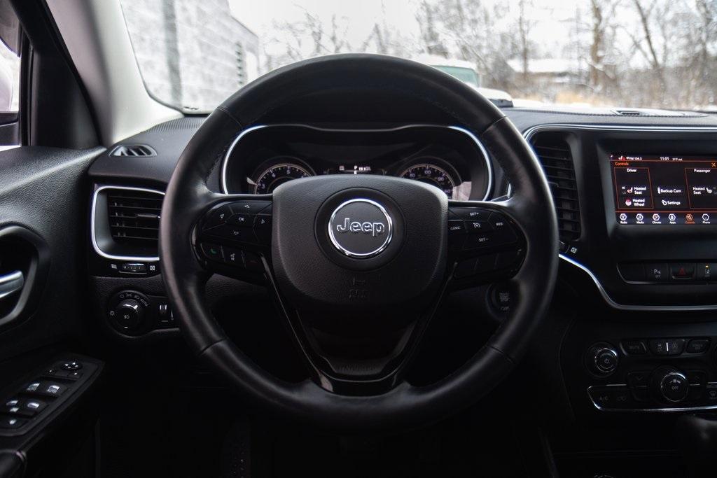 used 2021 Jeep Cherokee car, priced at $23,400