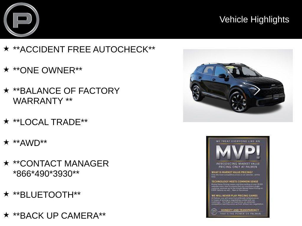 used 2023 Kia Sportage car, priced at $28,000