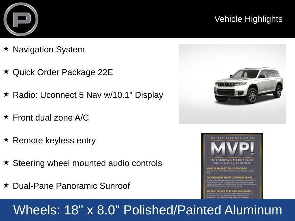 new 2025 Jeep Grand Cherokee L car, priced at $51,015