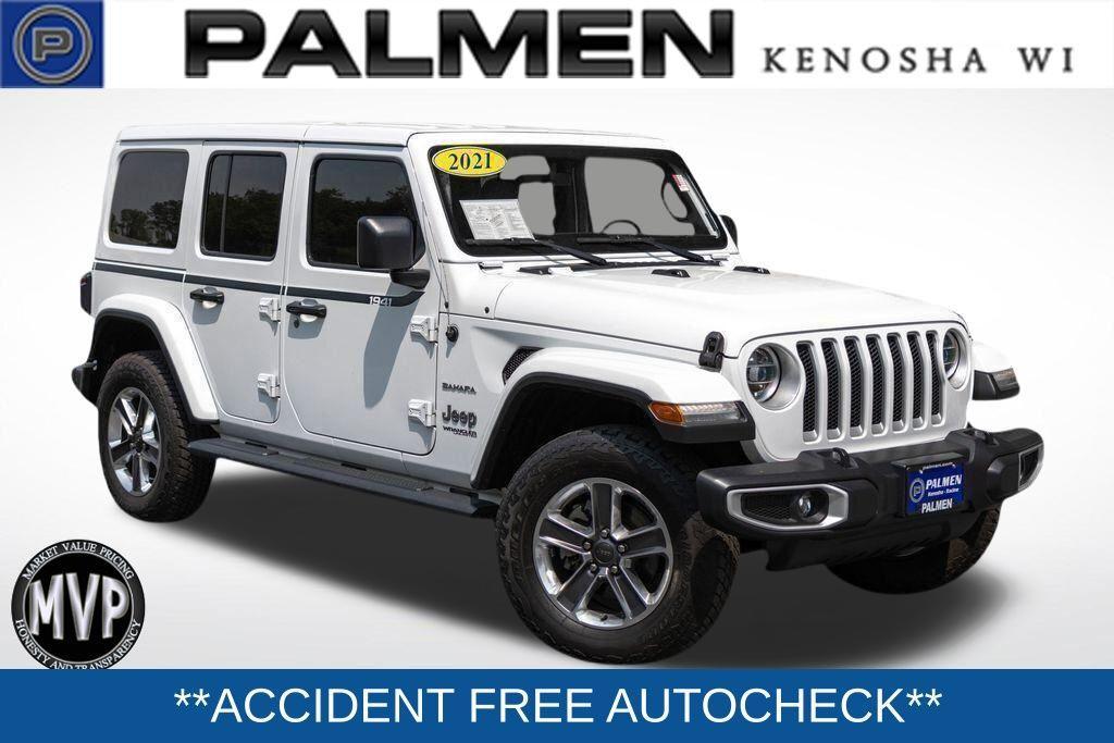used 2021 Jeep Wrangler Unlimited car, priced at $32,436