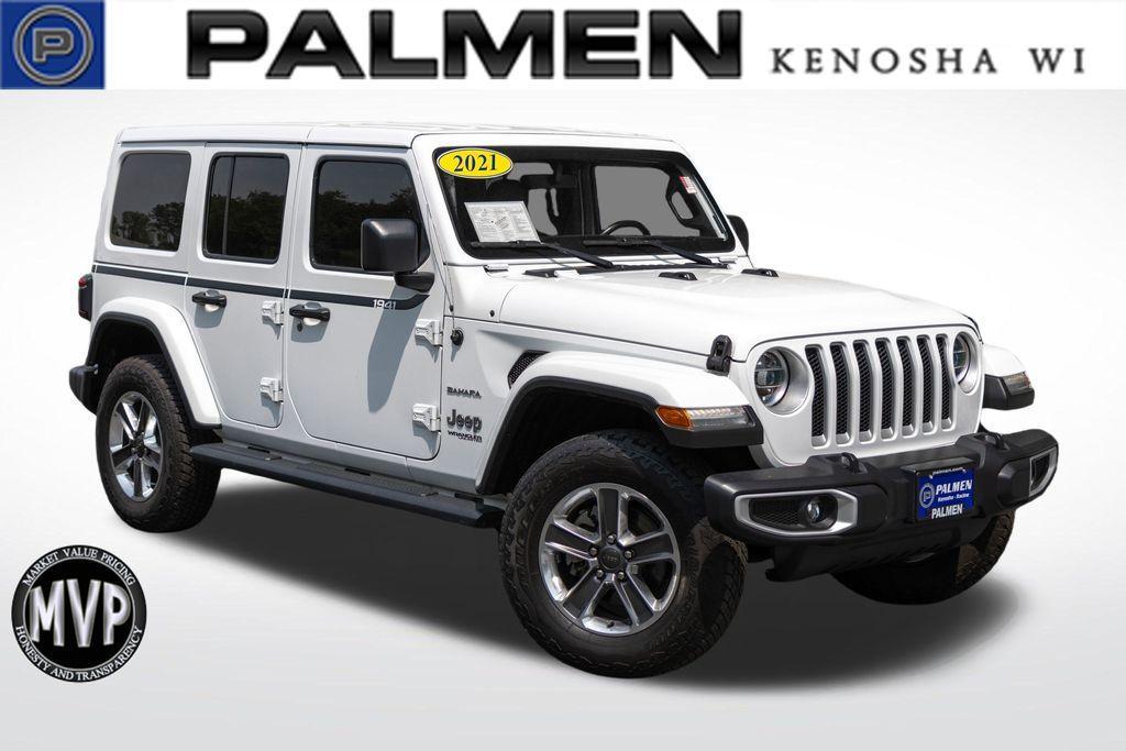 used 2021 Jeep Wrangler Unlimited car, priced at $32,900