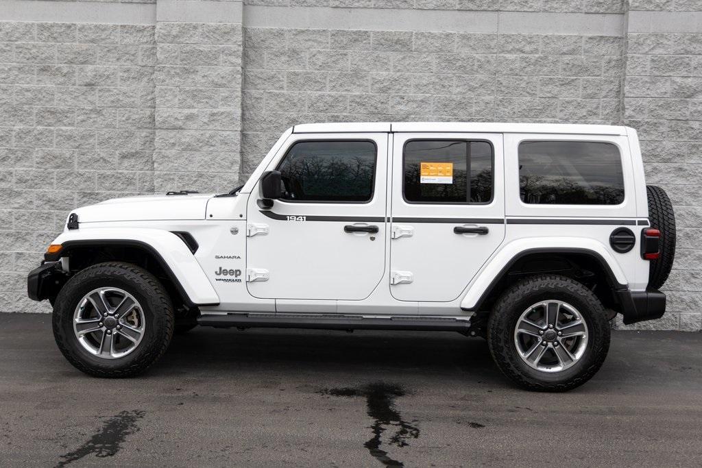 used 2021 Jeep Wrangler Unlimited car, priced at $33,998