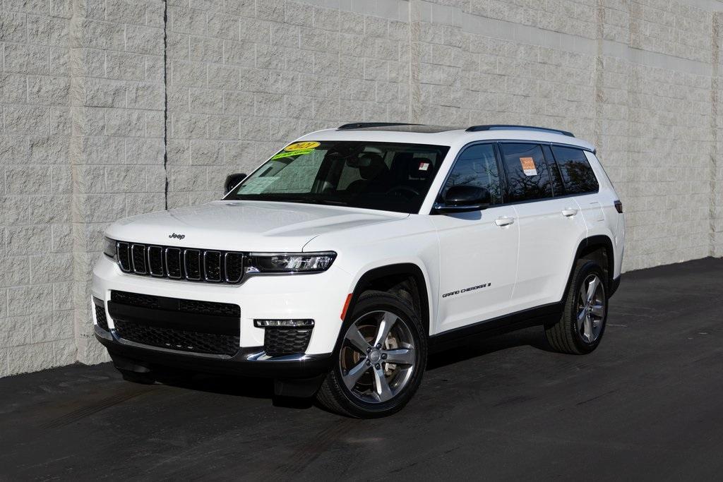 used 2021 Jeep Grand Cherokee L car, priced at $33,995