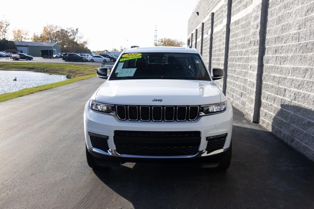 used 2021 Jeep Grand Cherokee L car, priced at $33,995