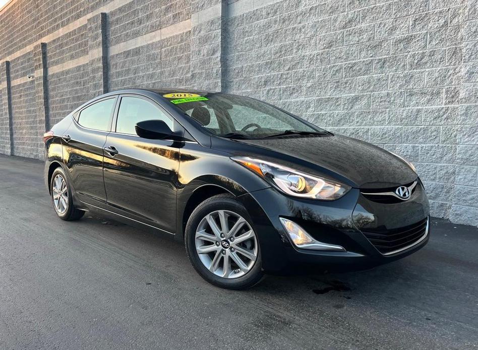 used 2015 Hyundai Elantra car, priced at $12,998