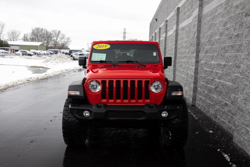 used 2019 Jeep Wrangler Unlimited car, priced at $26,989