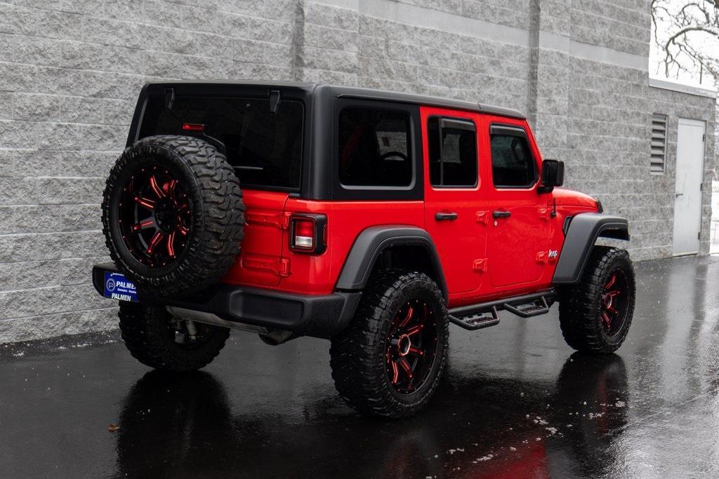 used 2019 Jeep Wrangler Unlimited car, priced at $26,989